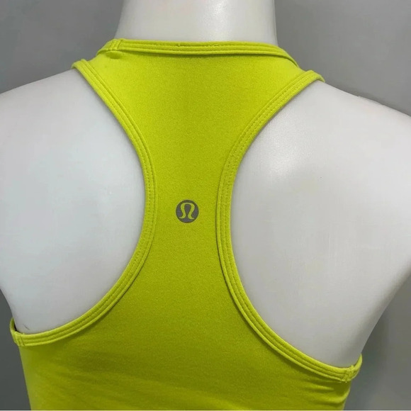 Lululemon Cool Racerback Tank Top-Size Sm
Color - Fluorescent Highlighter Yellow - Picture 9 of 10